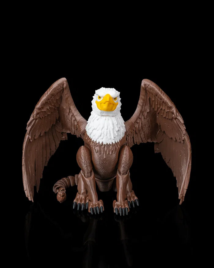Articulated Griffin 3D Printed Figure | Poseable Fantasy Creature