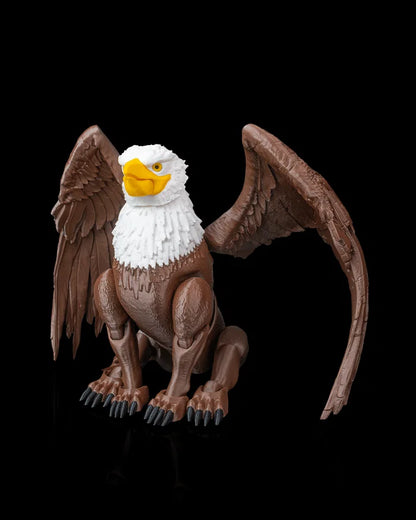 Articulated Griffin 3D Printed Figure | Poseable Fantasy Creature