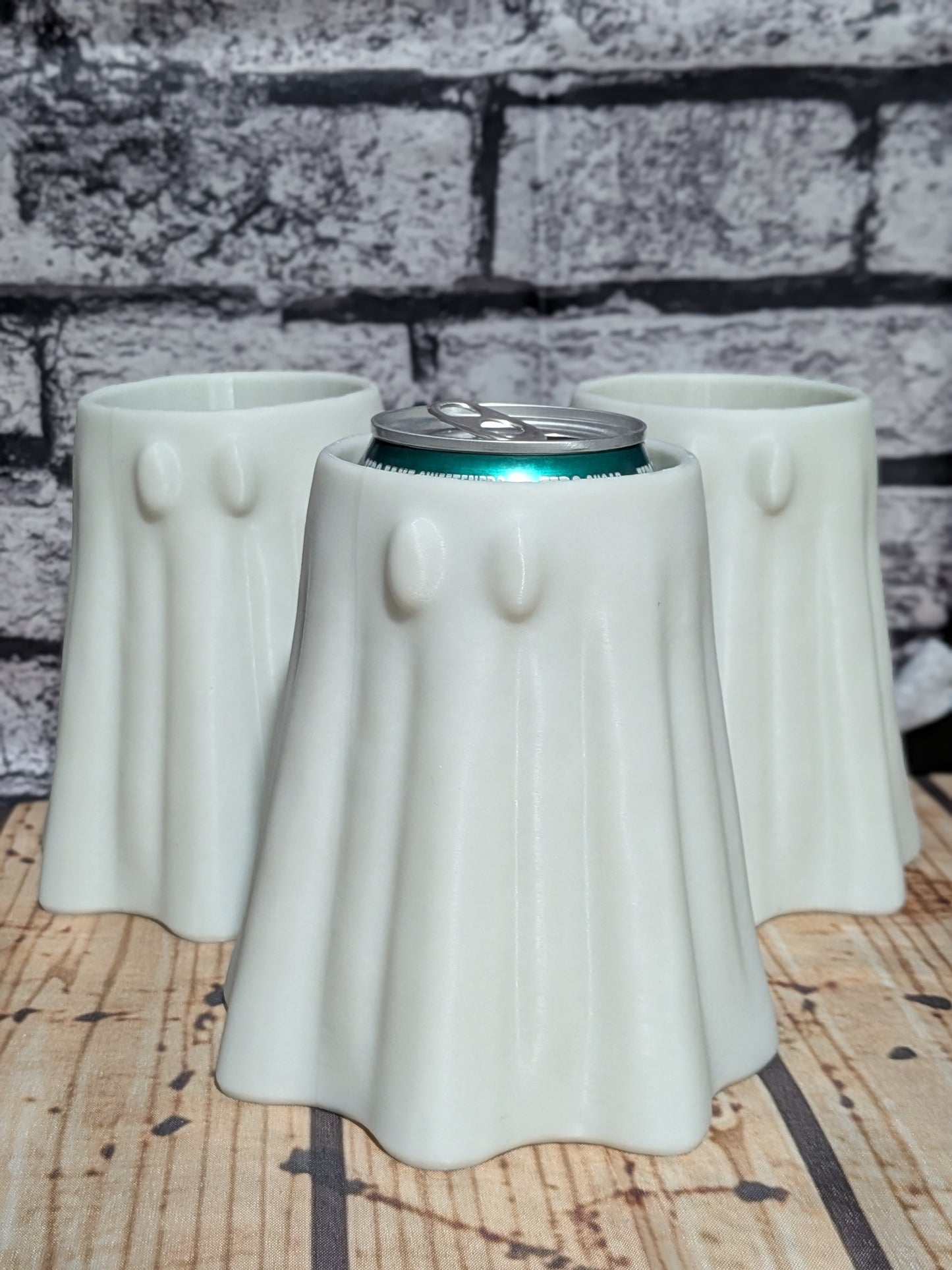 Glow in the Dark Can Holder | UV Reactive 3D Printed Halloween Drink Holder | Glow Party Cup Holder